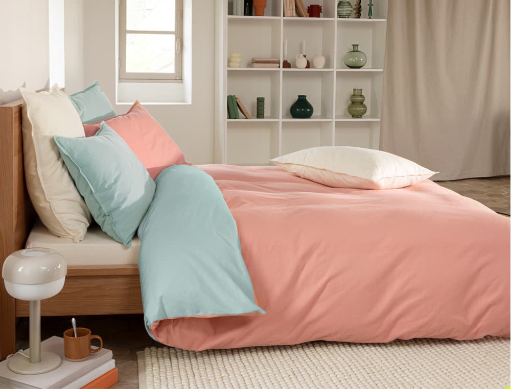 Zweifarbiger Flanell