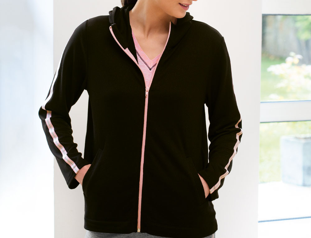 Le sport chic noir