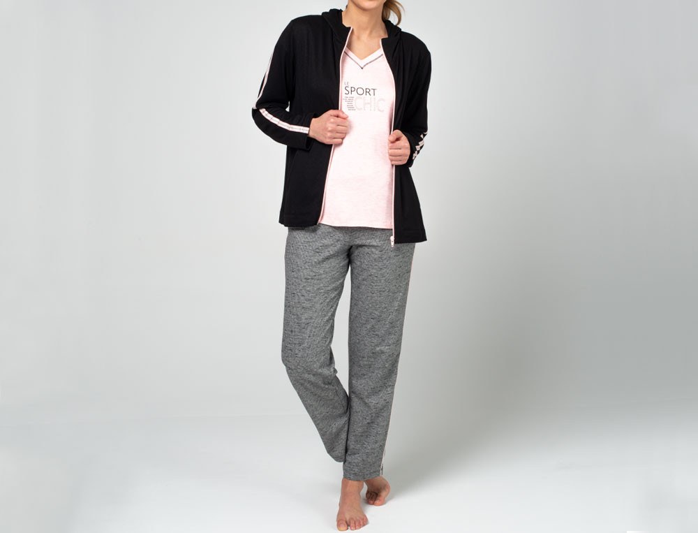 Le sport chic noir