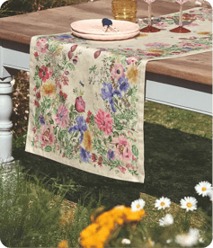 Chemin de table Floraison - Linvosges