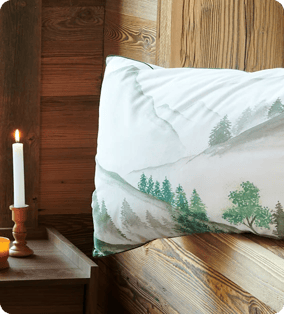 Taie d'oreiller Douceur des sommets - Linvosges