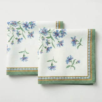 Lot de 2 serviettes de table Marie-Antoinette à Trianon - Linvosges