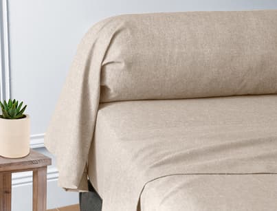 Flanelle tissé-teint