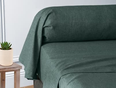 Flanelle tissé-teint