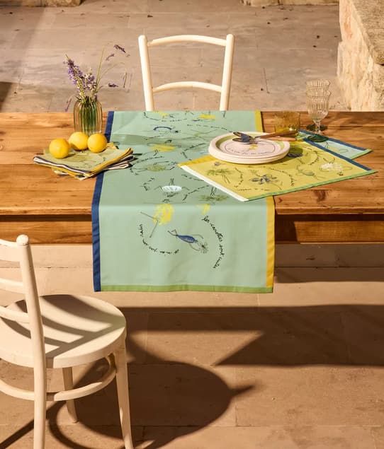Tischläufer Kleine Gemüsegeschichten - Linvosges