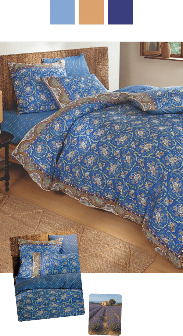 Linge de lit Tarascon - Linvosges