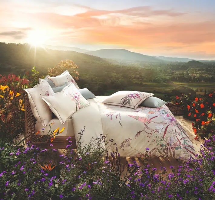 Ciutadella : l’art floral à fleur de lit - Linvosges