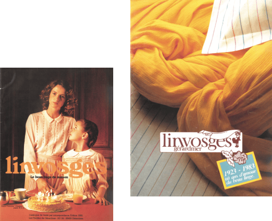 Linvosges beginnt große Modernisierungsprojekte wie beispielsweise den Launch des ersten Online-Shops und die Auflösung des Netzes von Haustürvertretern