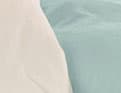 Flanelle bicolore Céladon/Porcelaine