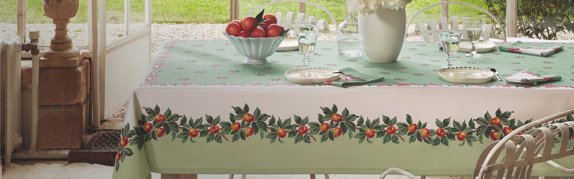 Tables de réception