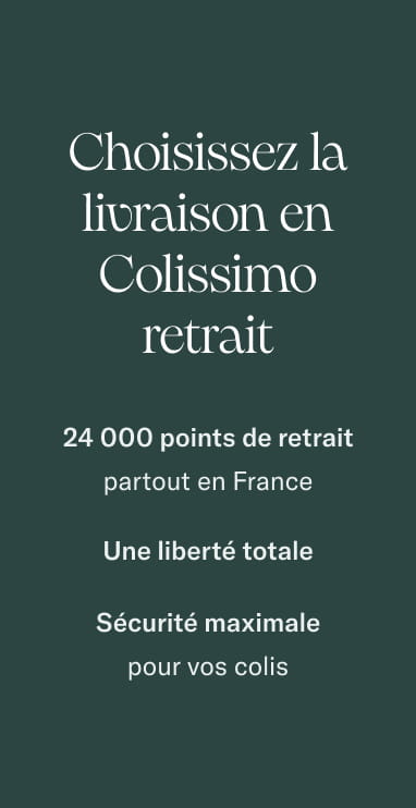 Livraison Colissimo retrait