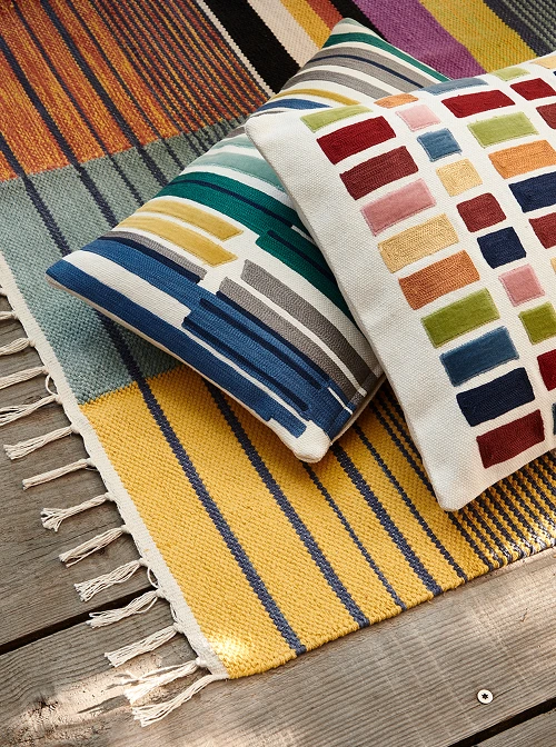 Kissen Lebhaft - Linvosges