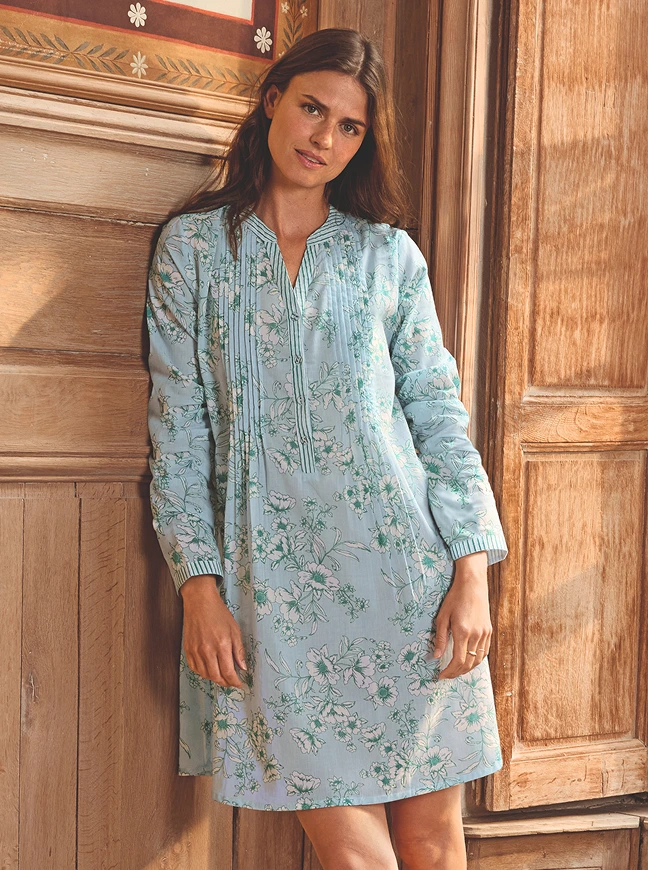 Chemise de nuit Brume florale - Linvosges