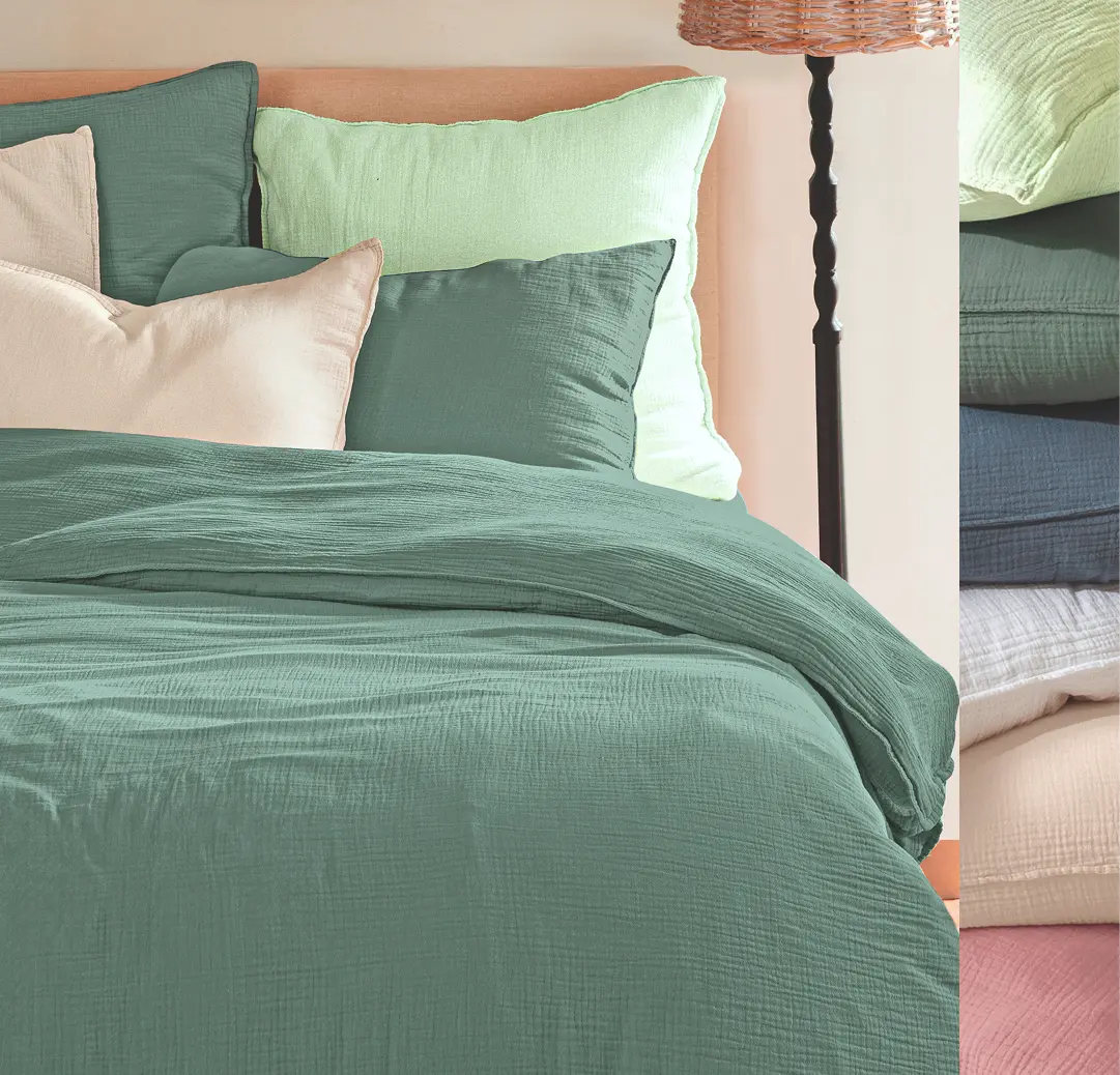 Linge de lit Gaze de coton - Linvosges