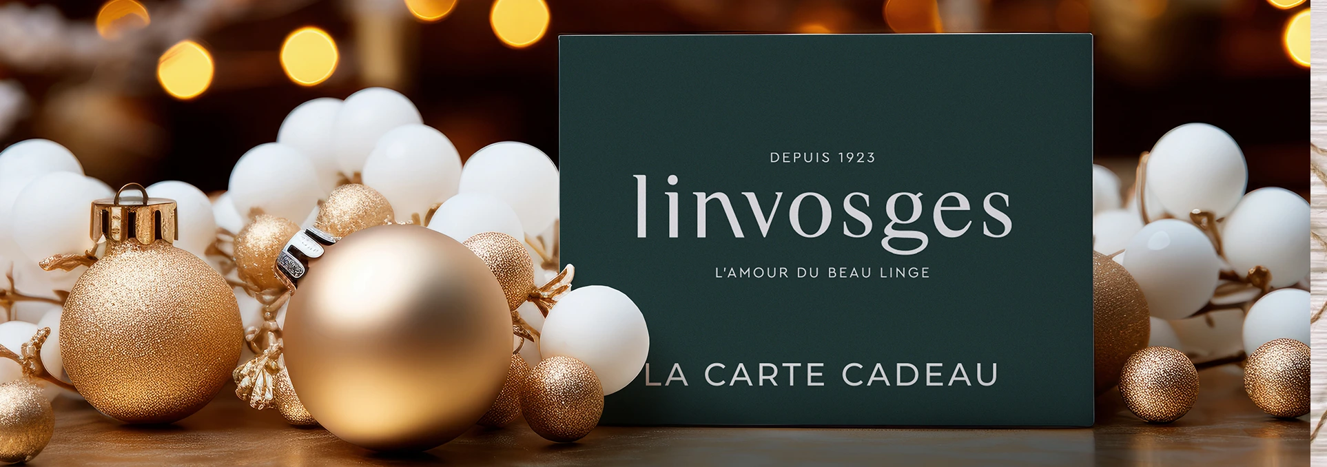 La carte cadeau Linvosges