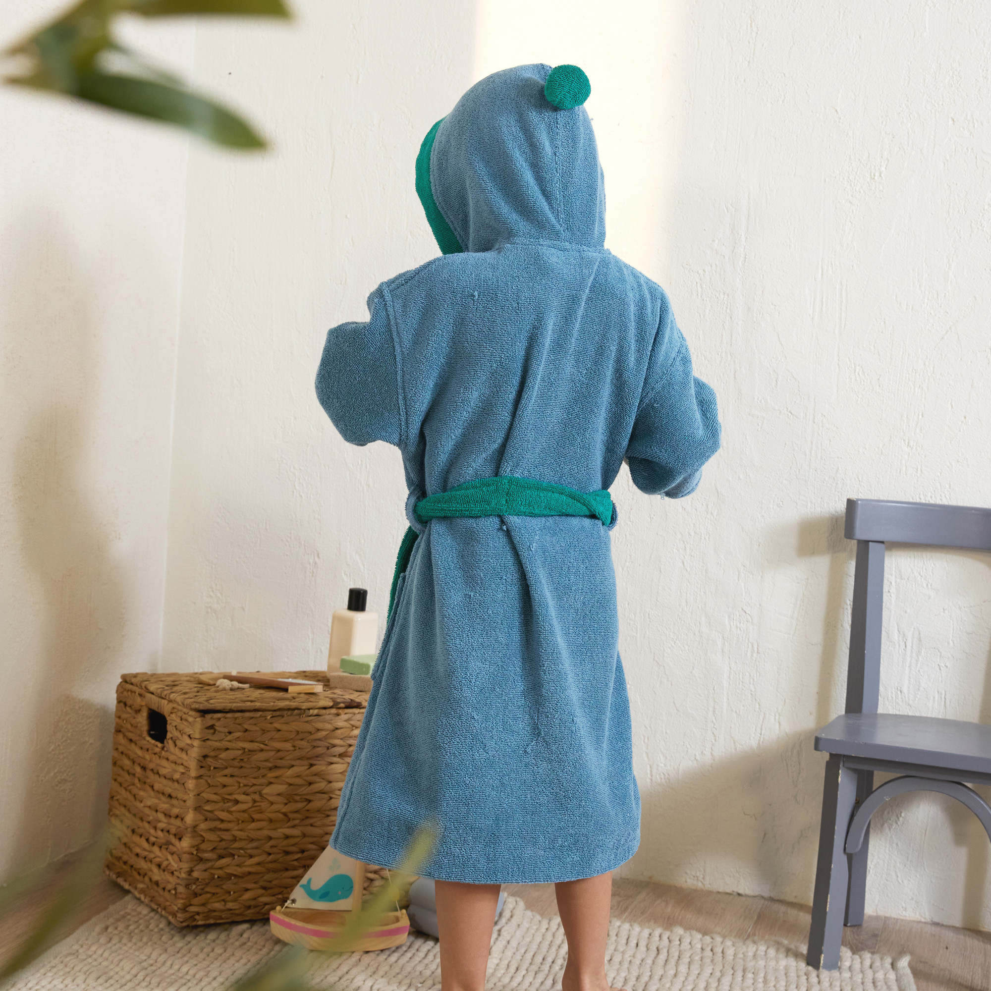 Bademantel Kleiner Bommel 100% Baumwolle