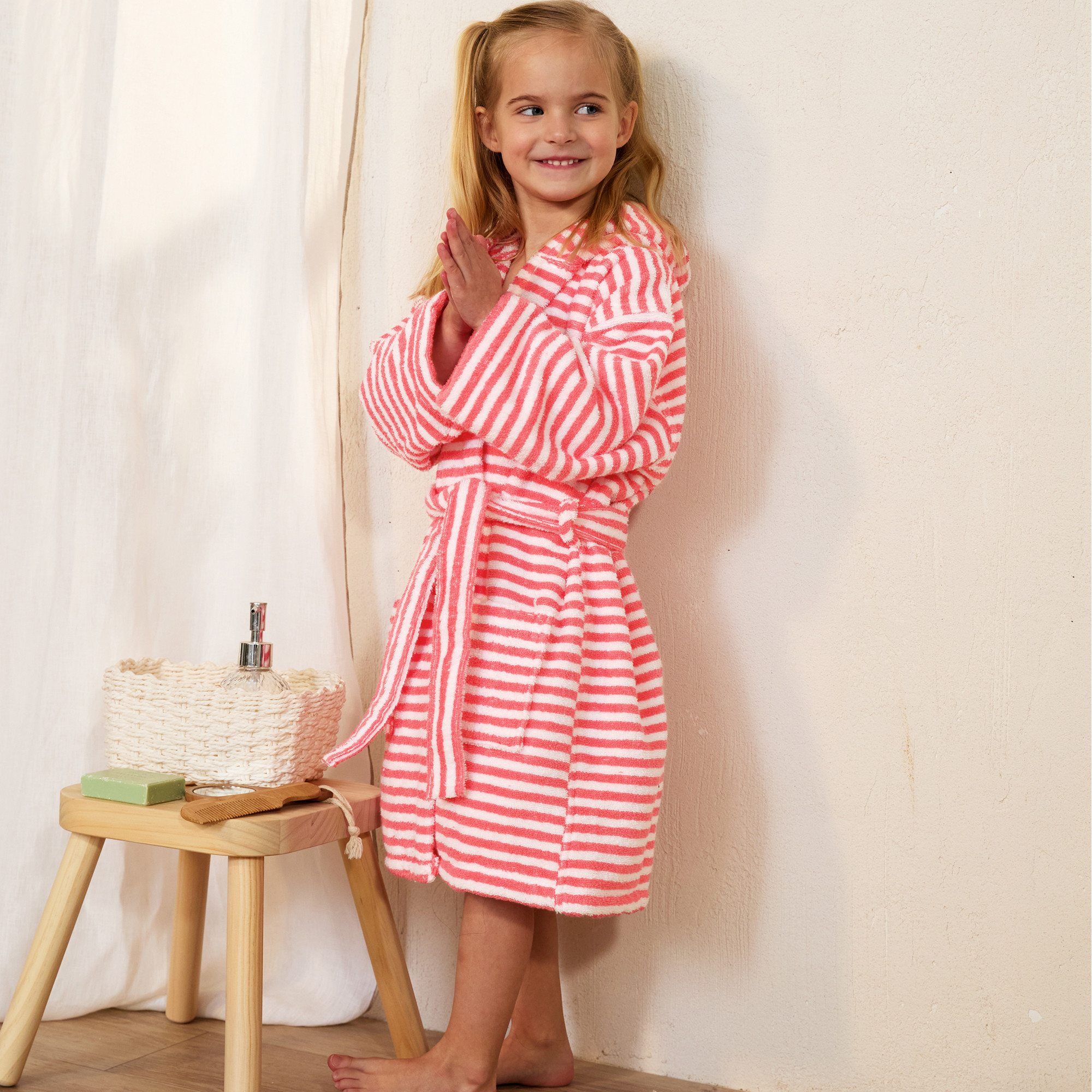 Bademantel Kleiner Bommel 100% Baumwolle