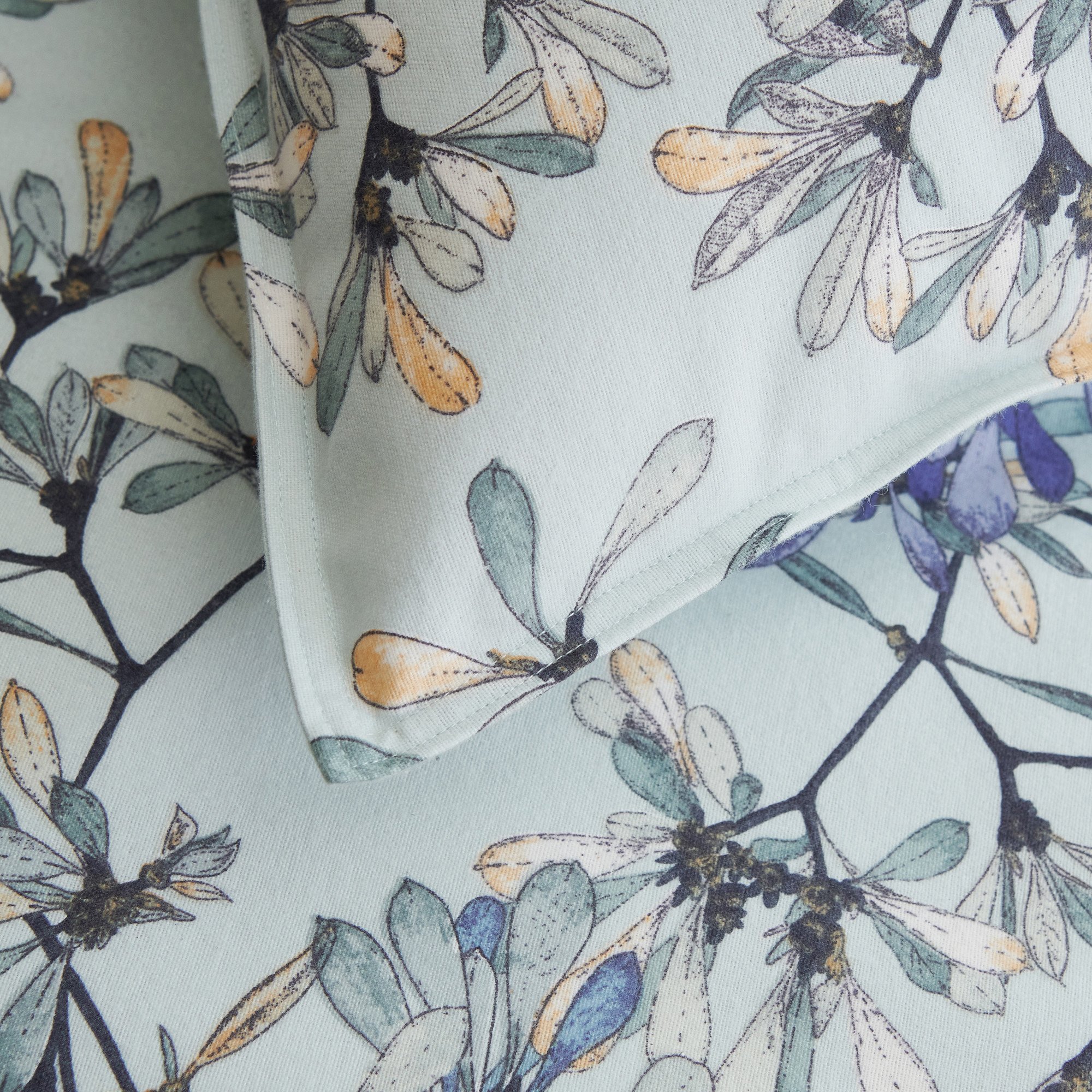 Bettbezug Botanische Poesie  100 % Baumwolle