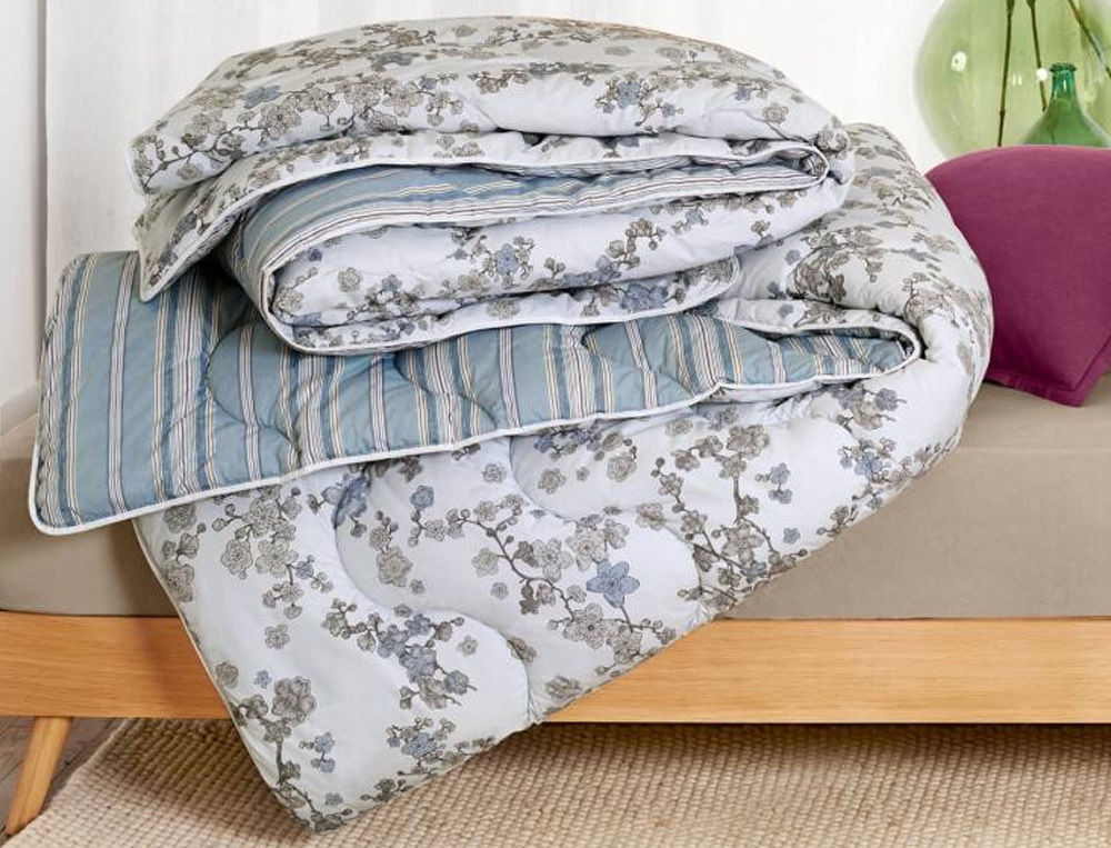 Decke Blumen-Komfort Polyester-Hohlfasern Linvosges