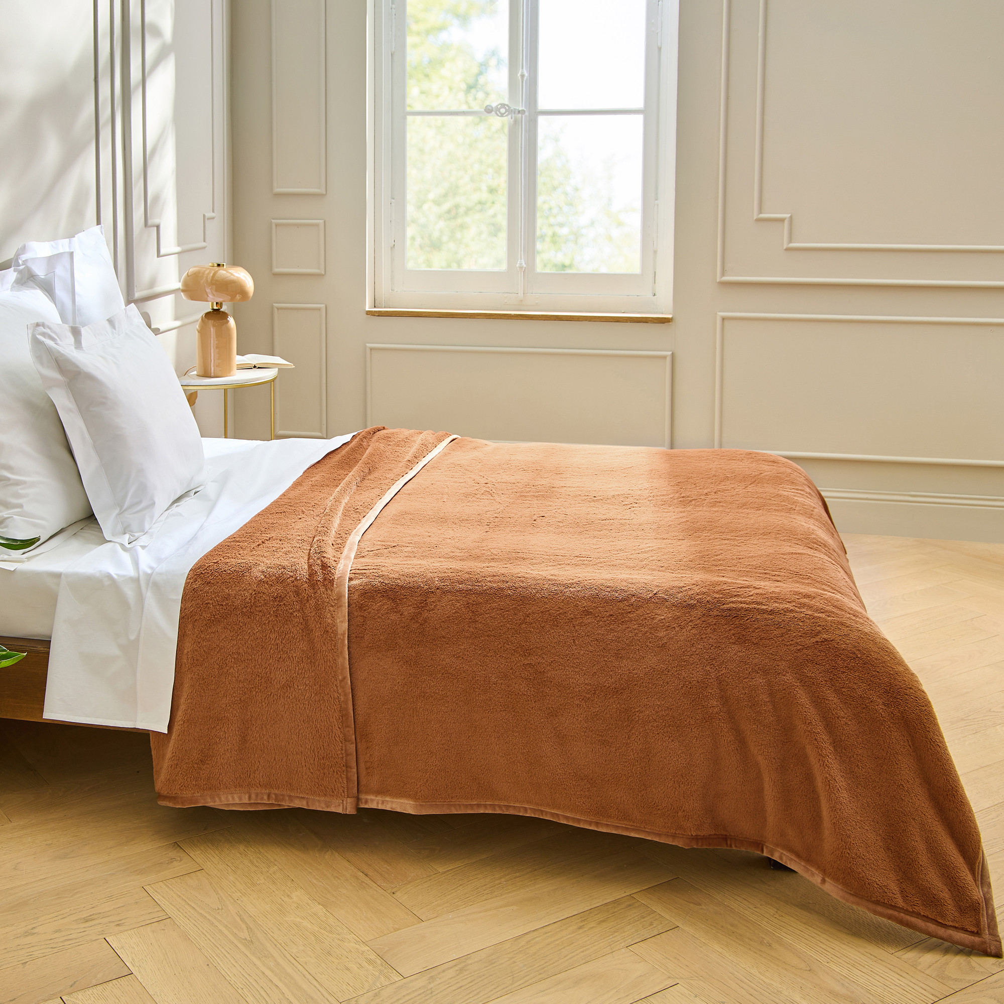 Decke  Wohlfühlparadies  aus 100% Fleece