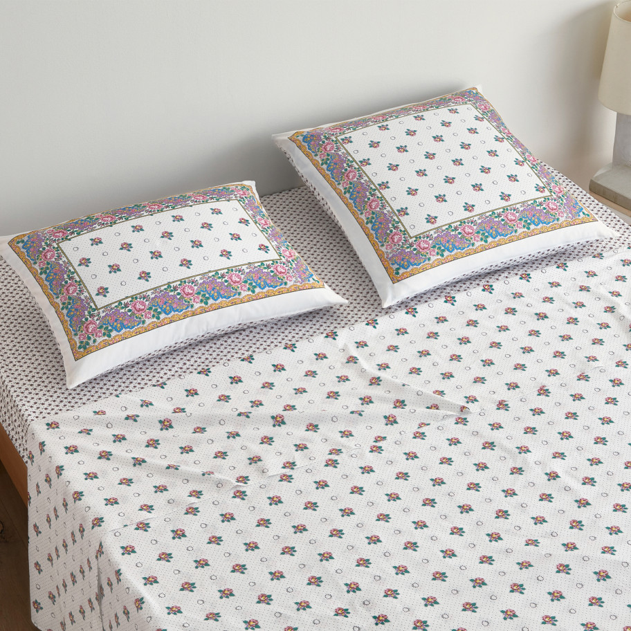 Drap Pompadour blanc