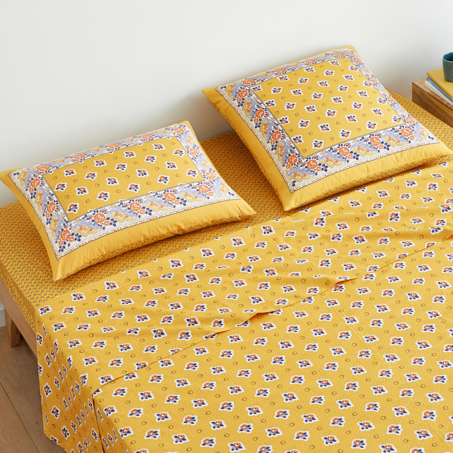 Drap Pompadour jaune