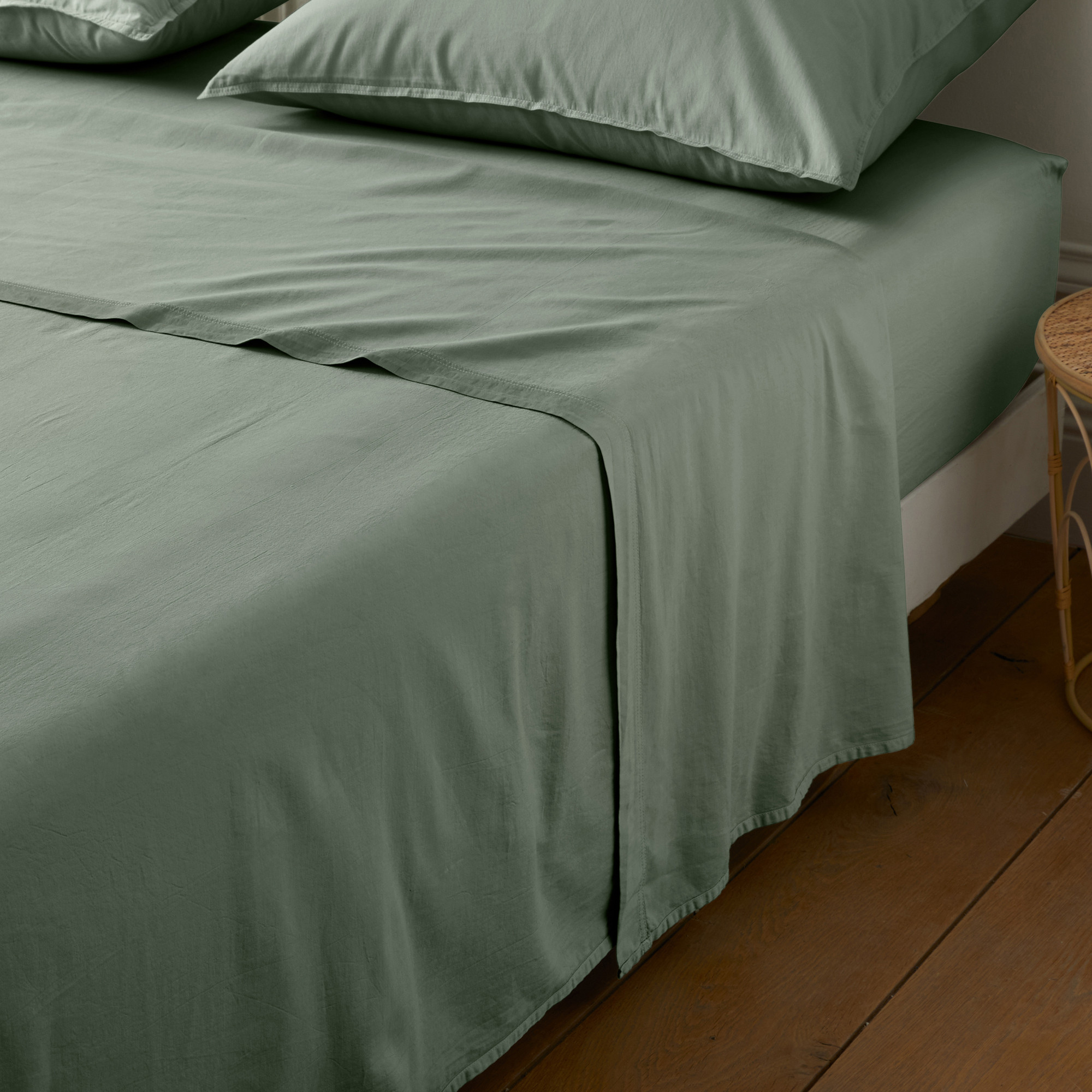Satin lavé