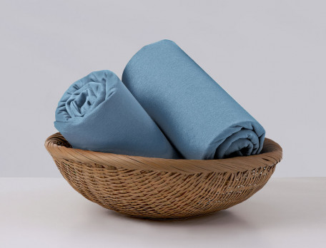 Pack 2 draps-housses Jersey Jersey extensible