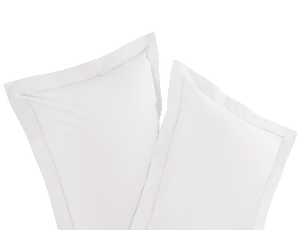 Pack 2 taies d'oreiller Percale