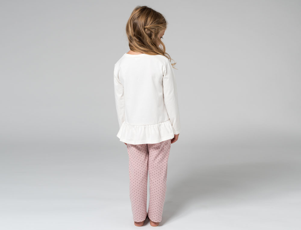 Pyjama enfant jersey et imprimé 100% coton Au pays des licornes