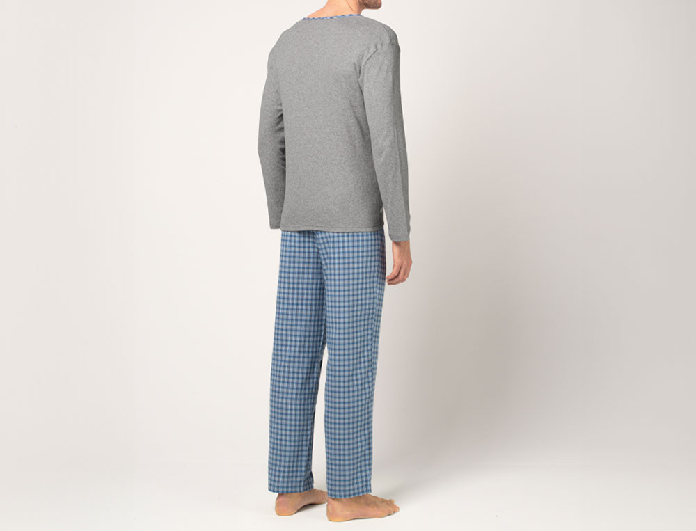 Pyjama homme 100% coton Souffle d'encre