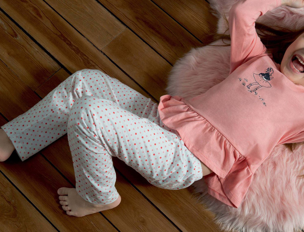 Pyjama Im Mondschein Baumwolle