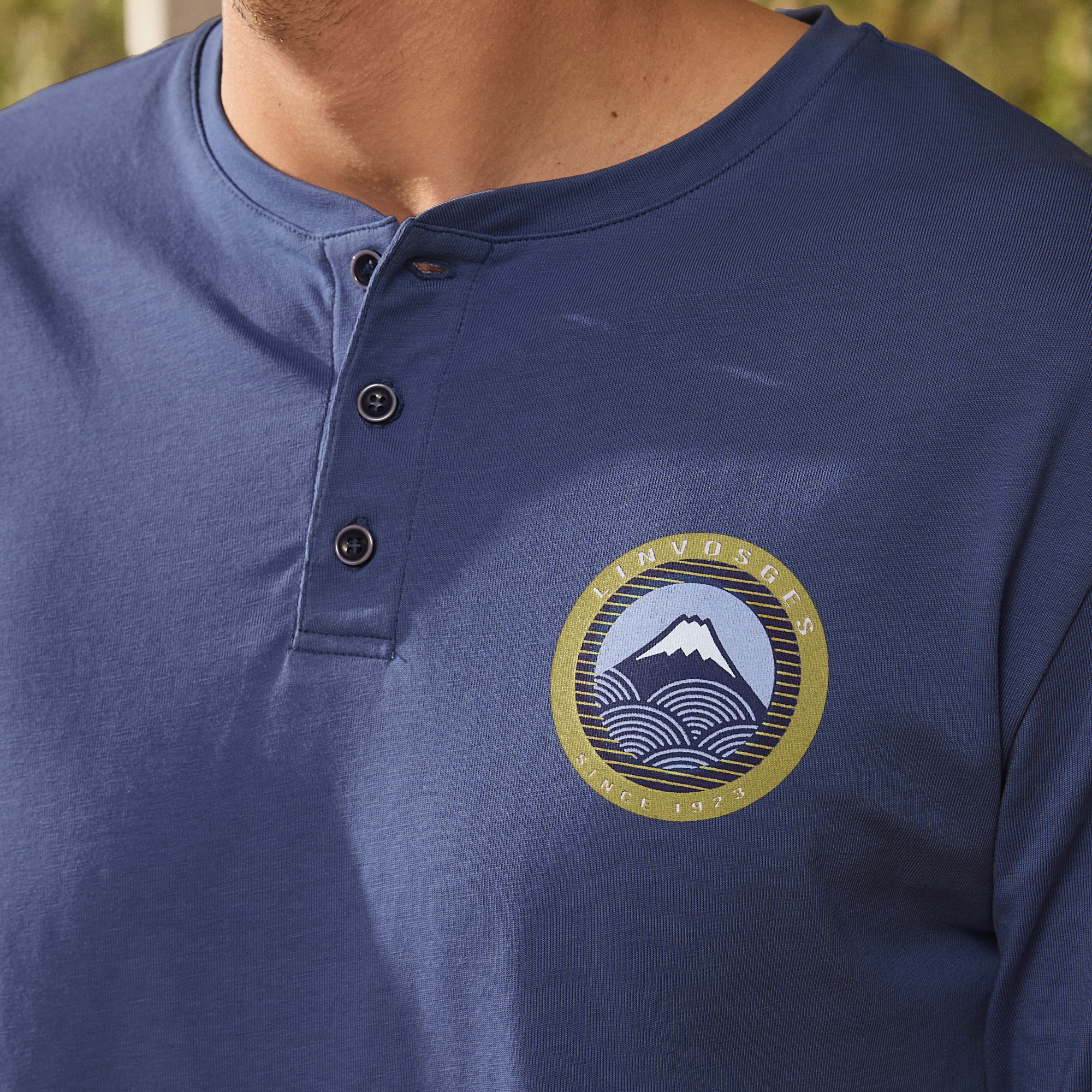 Pyjama Mount Fuji 100 % Baumwolle (Jersey)