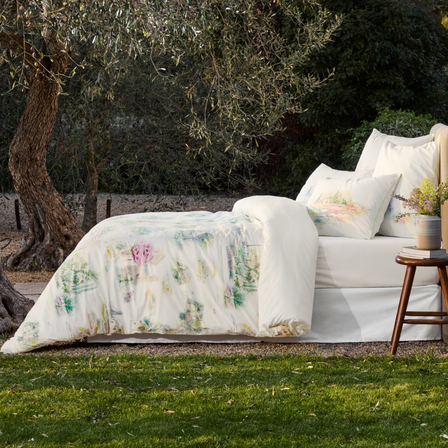 Spannbettlaken Sommer in Der Provence