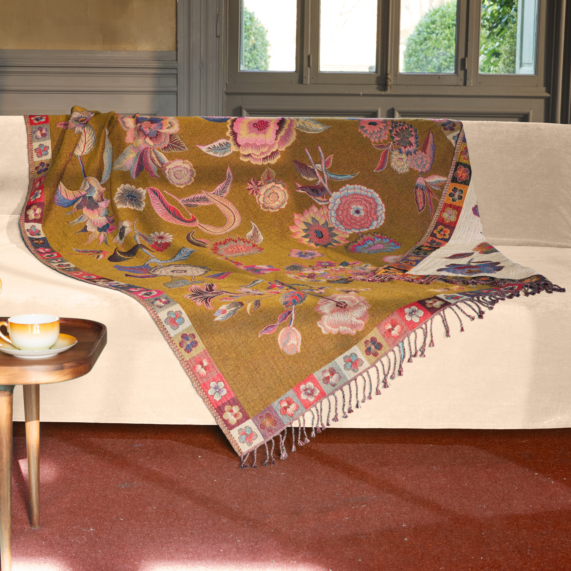 Tagesdecke Interpretation 90% Baumwolle 10% Wolle