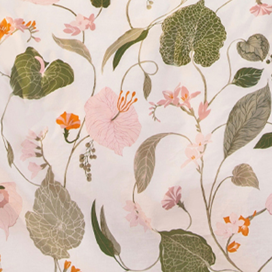 Tissu au mètre imprimé Flore