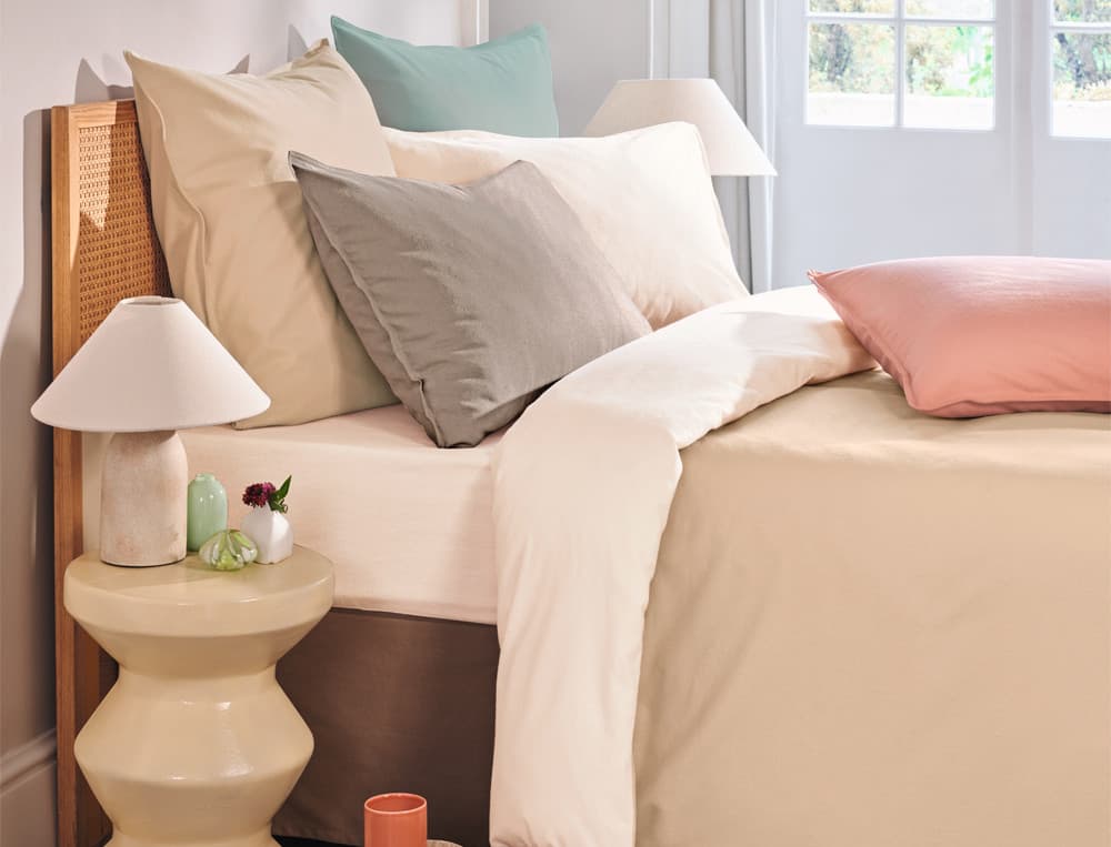 Zweifarbiger Flanell