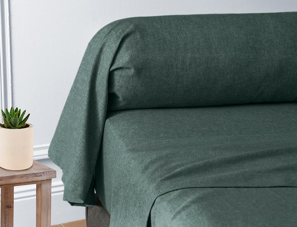 Flanelle tissé-teint