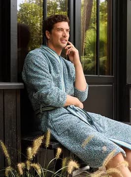 Peignoir Lignes d'Azur - Linvosges