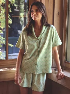 Pyjama-short Au cap ferret - Linvosges