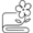 Ungefärbte Leinenhandtücher