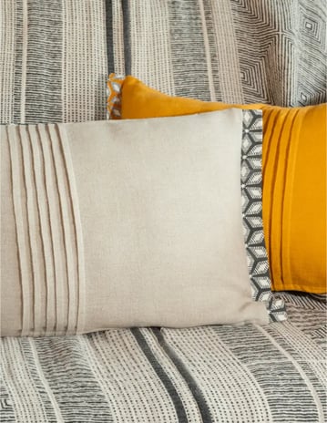 Coussin réversible Trompe l'œil - Linvosges