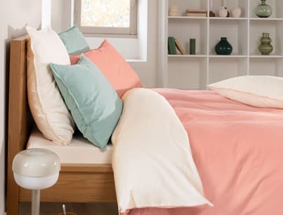 Zweifarbiger Flanell