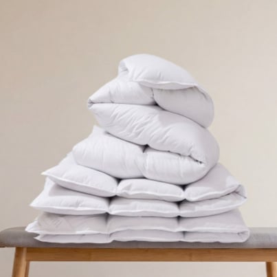 Daunendecke Premium Silber Sehr Warm