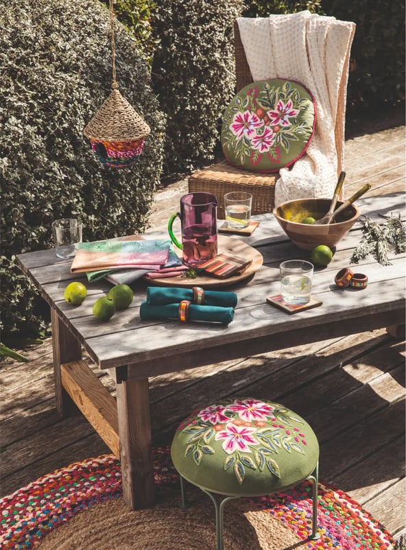 Tabouret Bonne humeur - Linvosges