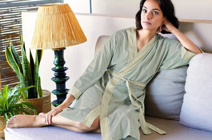 Kimono Grüner Tee