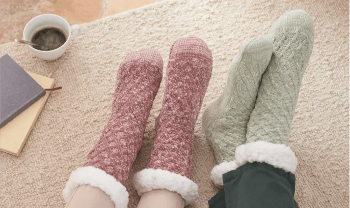 Chaussons chaussettes Gourmandises