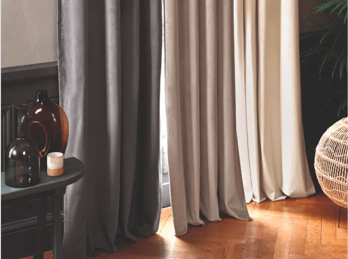 Rideau Eco baie velours