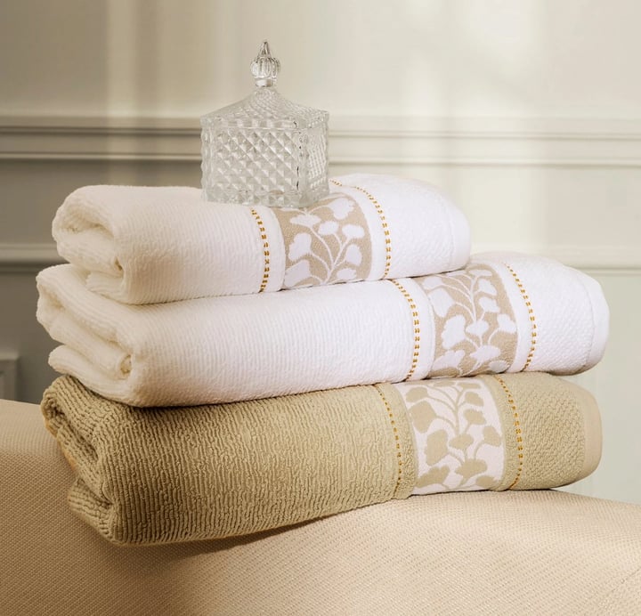 Linge de bain Fleurs d'or - Linvosges