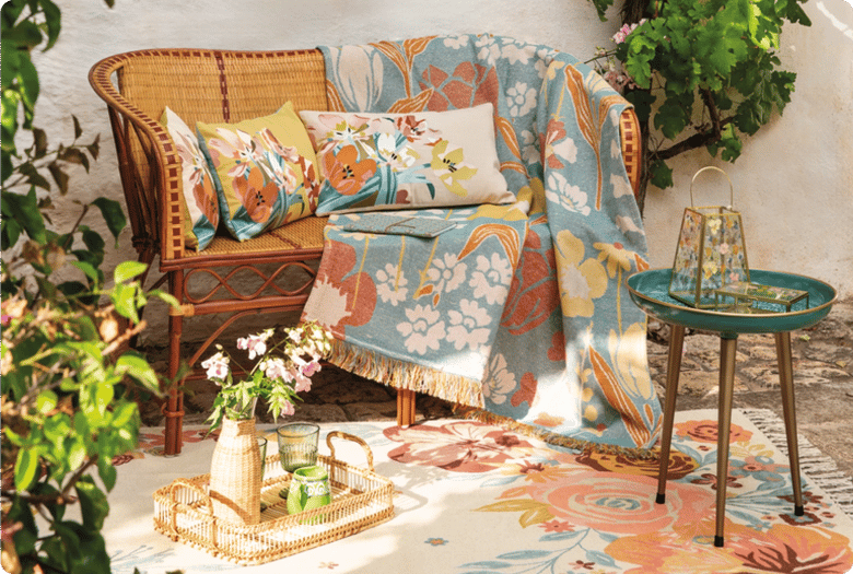 Plaid Myriade Fleurie - Linvosges